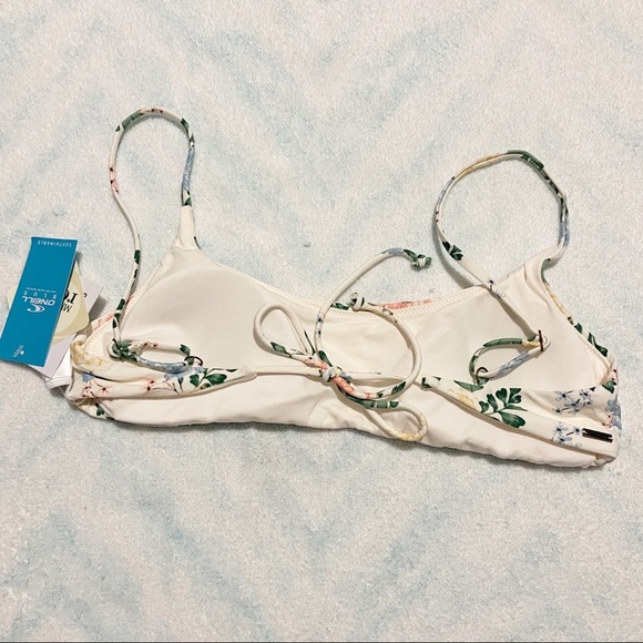 NEW O'Neill Surfside Arabella Floral Bralette Bikini Top Size Small S - Picture 5 of 7